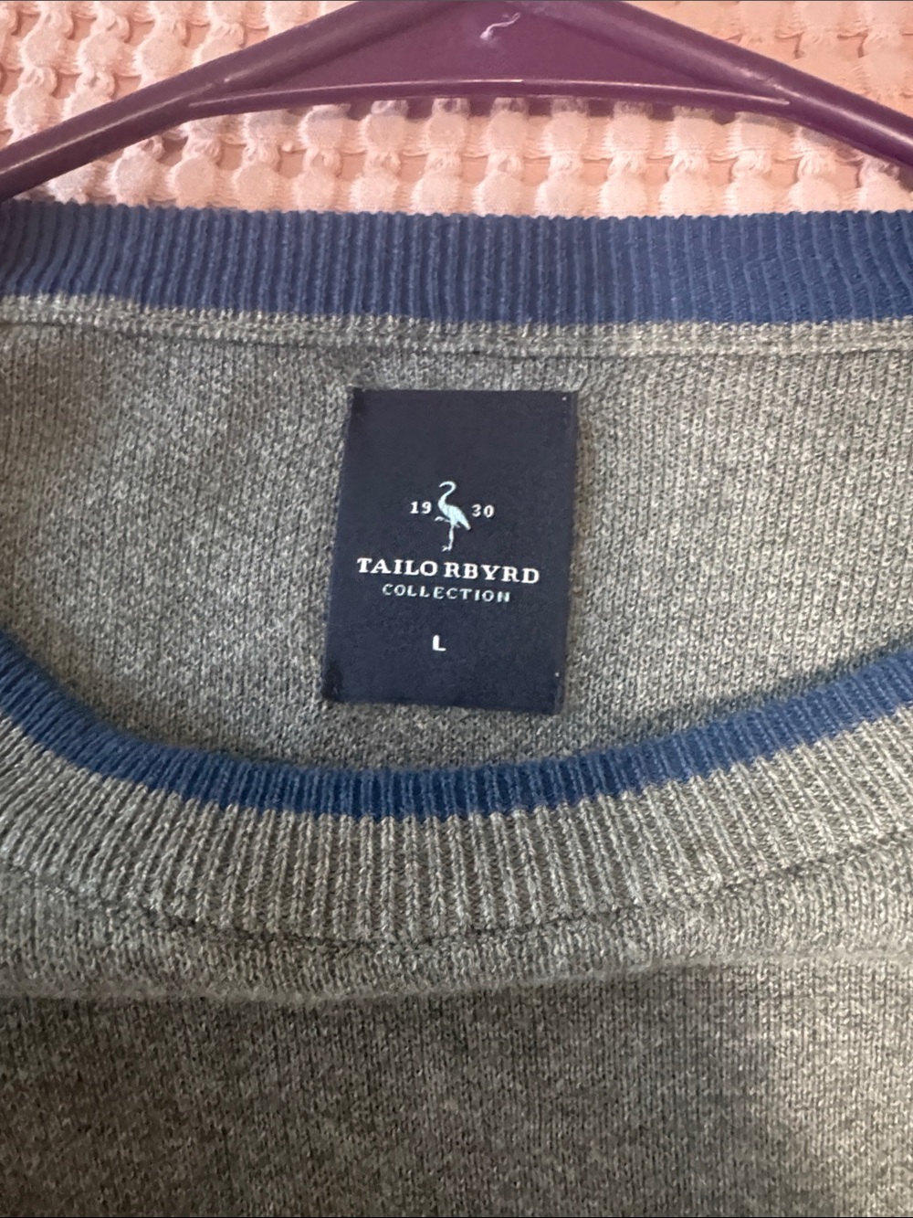 Men NWT FINE KNIT CREW NECK top - Picture 6 of 8